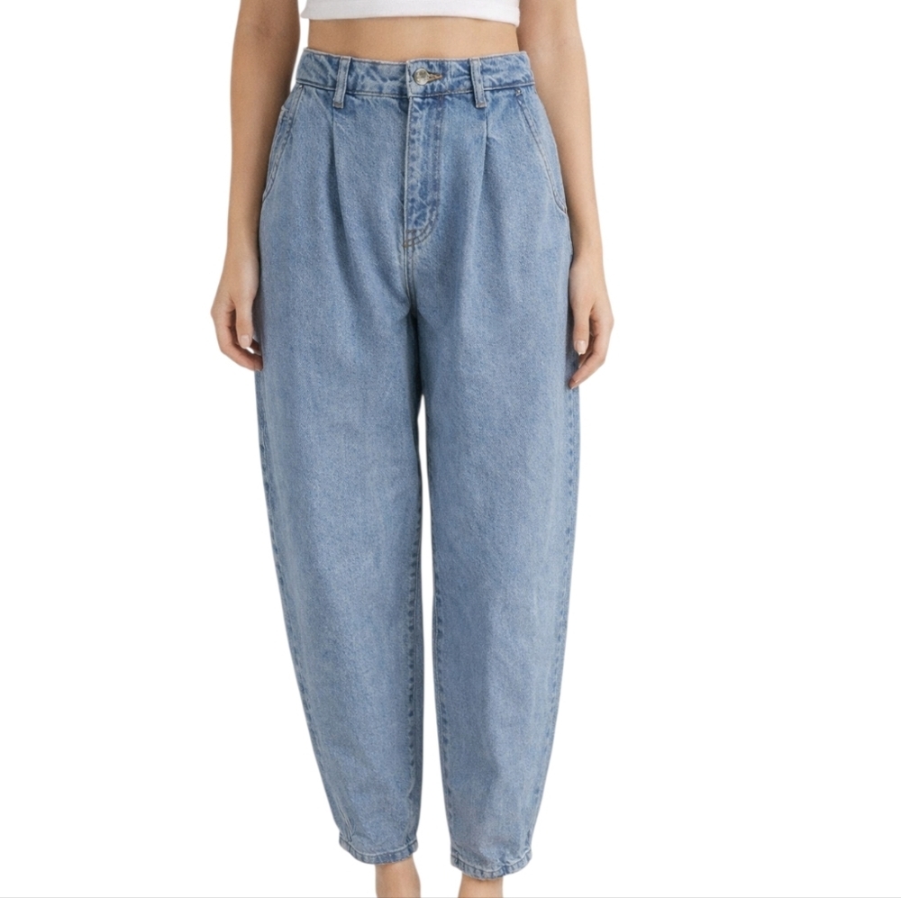 ZARA Barrel Baggy Jeans Size 4